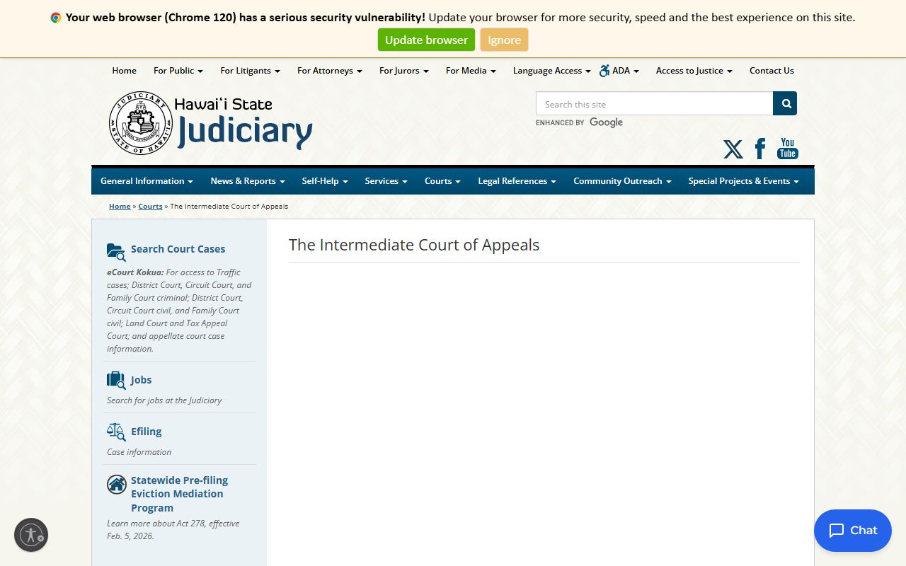 Hawaii Intermediate Court of Appeals for probate court records